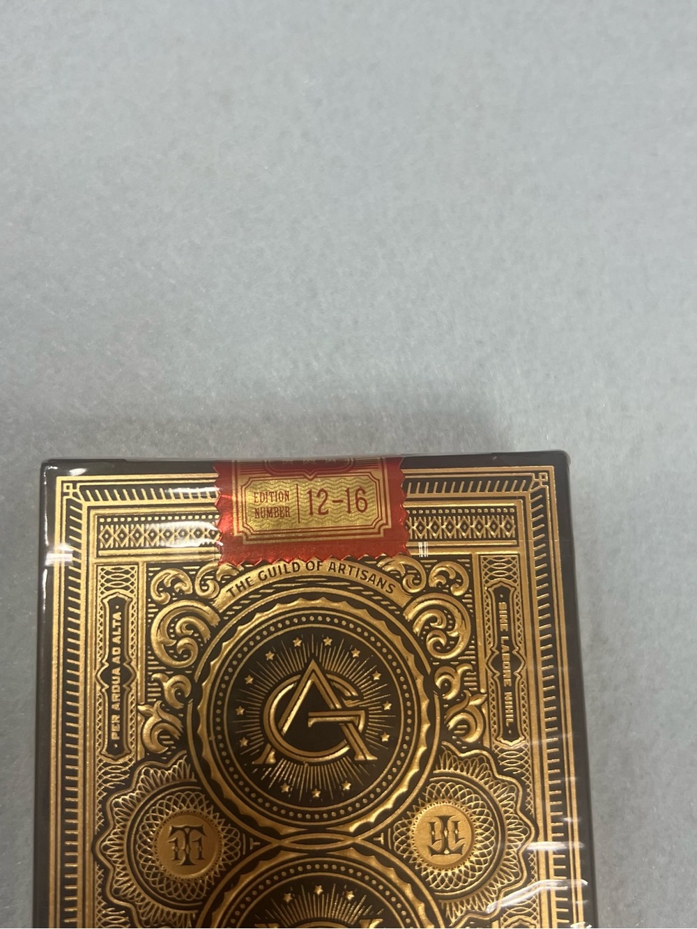 Black Edition 12-16 GUILD oF ARTISANS Theory 11 Las Vegas Playing Cards Sealed - Picture 4 of 4